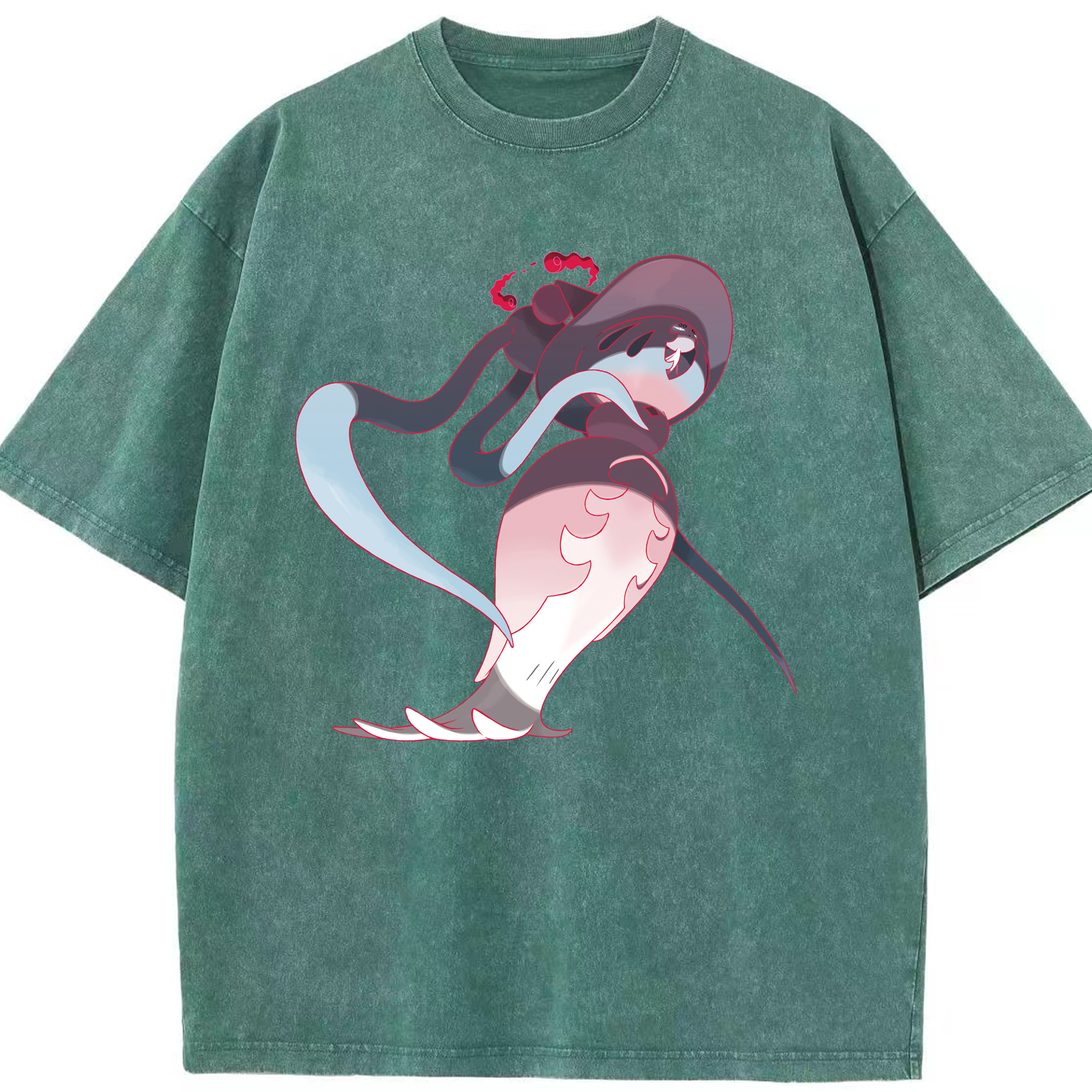 （画像用） ポケットモンスター Pokémon 綿100% ヴィンテージ風 半袖Tシャツ（フロントプリント）